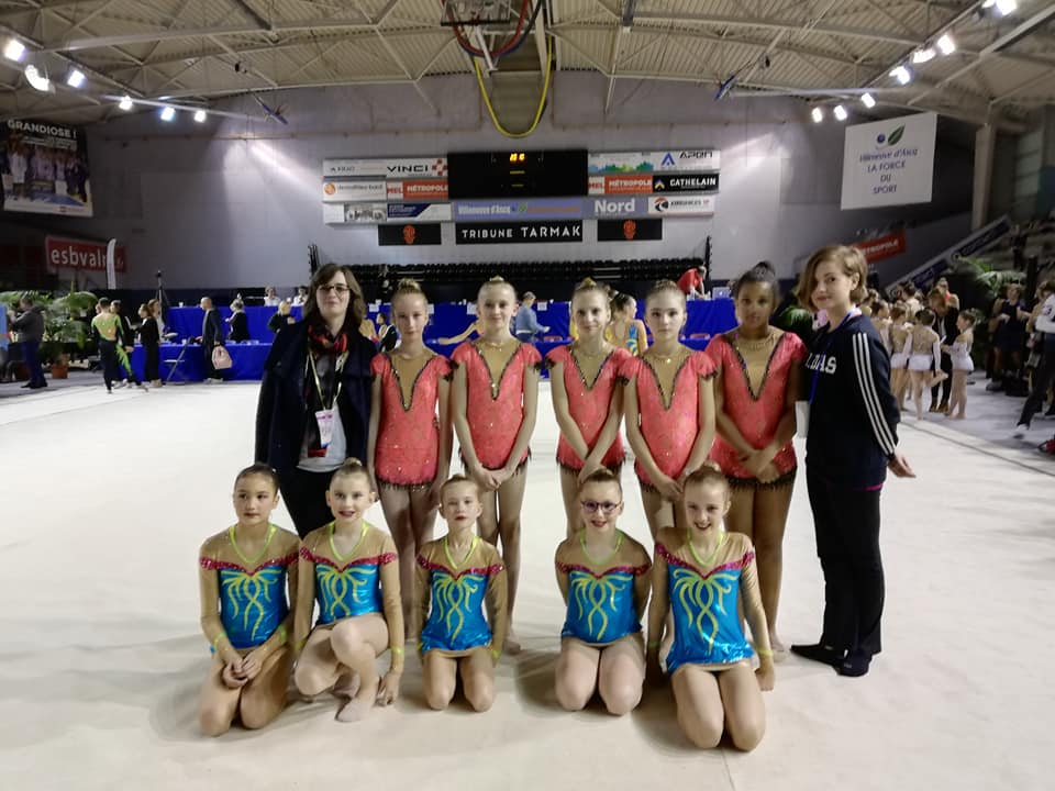 Gymnastique Rythmique: Finales Interdépartementales des 23 et 24 mars 2019