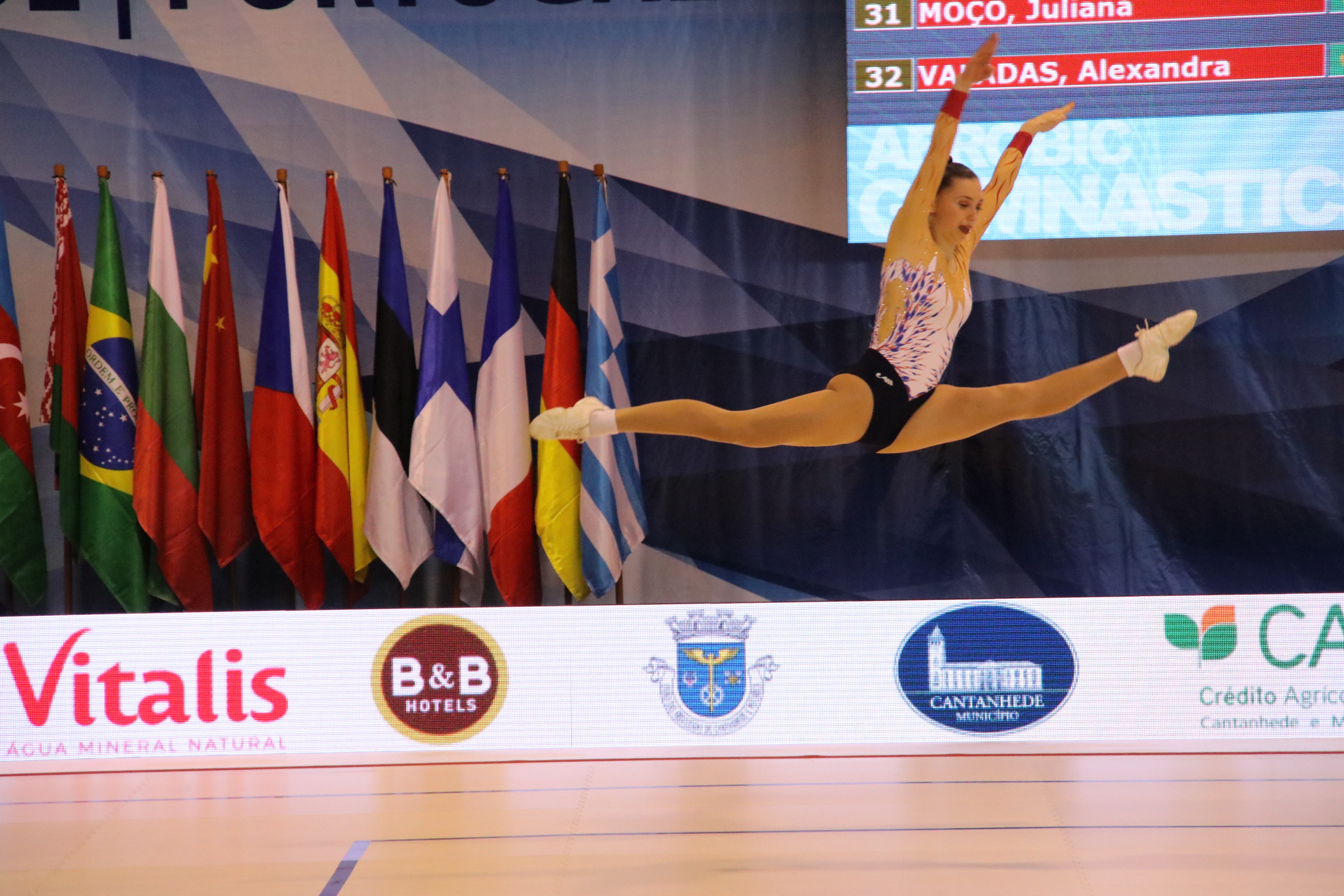 Trois Gymnastes représentent la France à Cantanhede