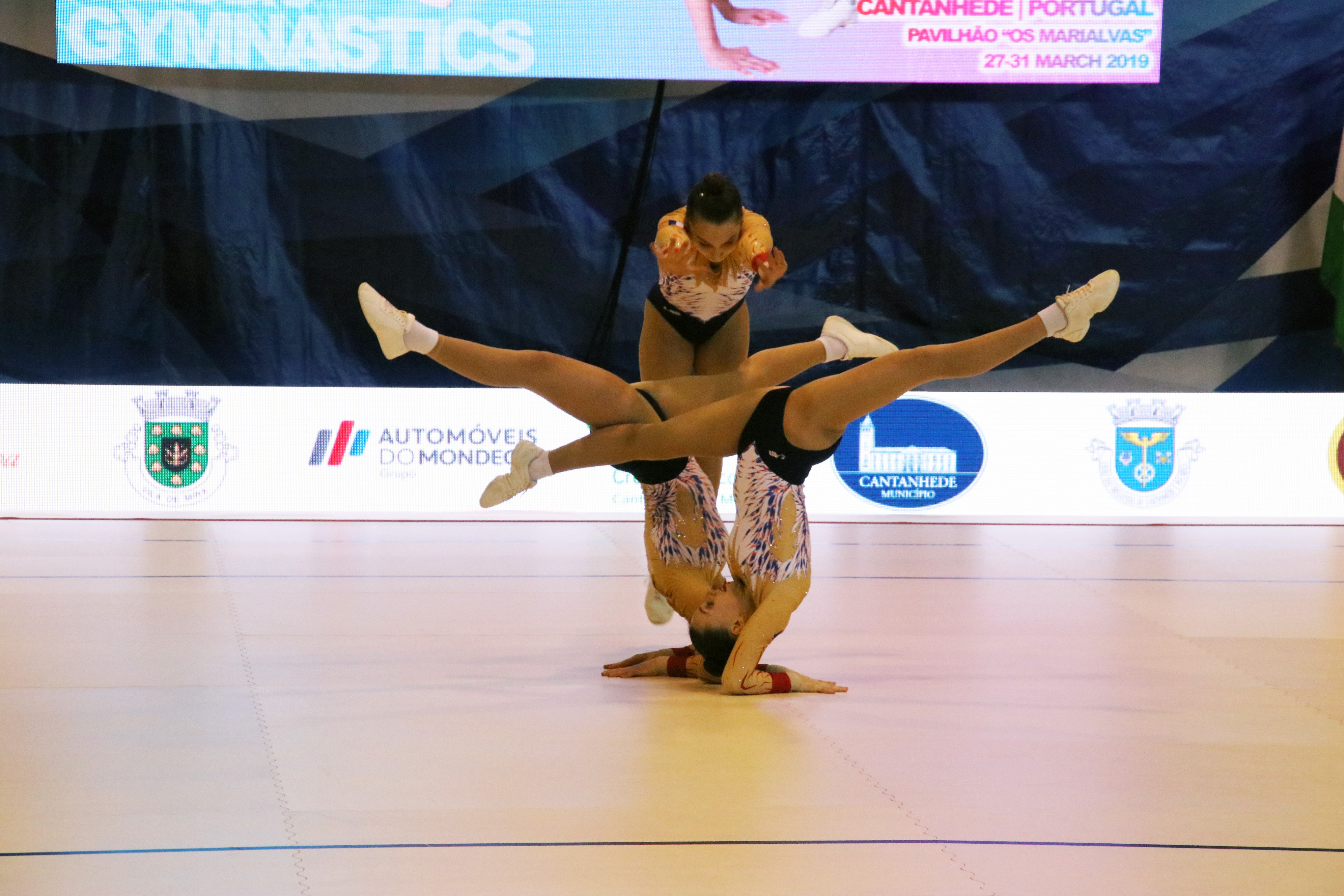 Trois Gymnastes représentent la France à Cantanhede