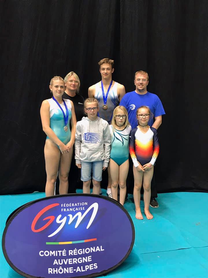 Deux nouvelles médailles nationales pour les trampolinistes Arquois