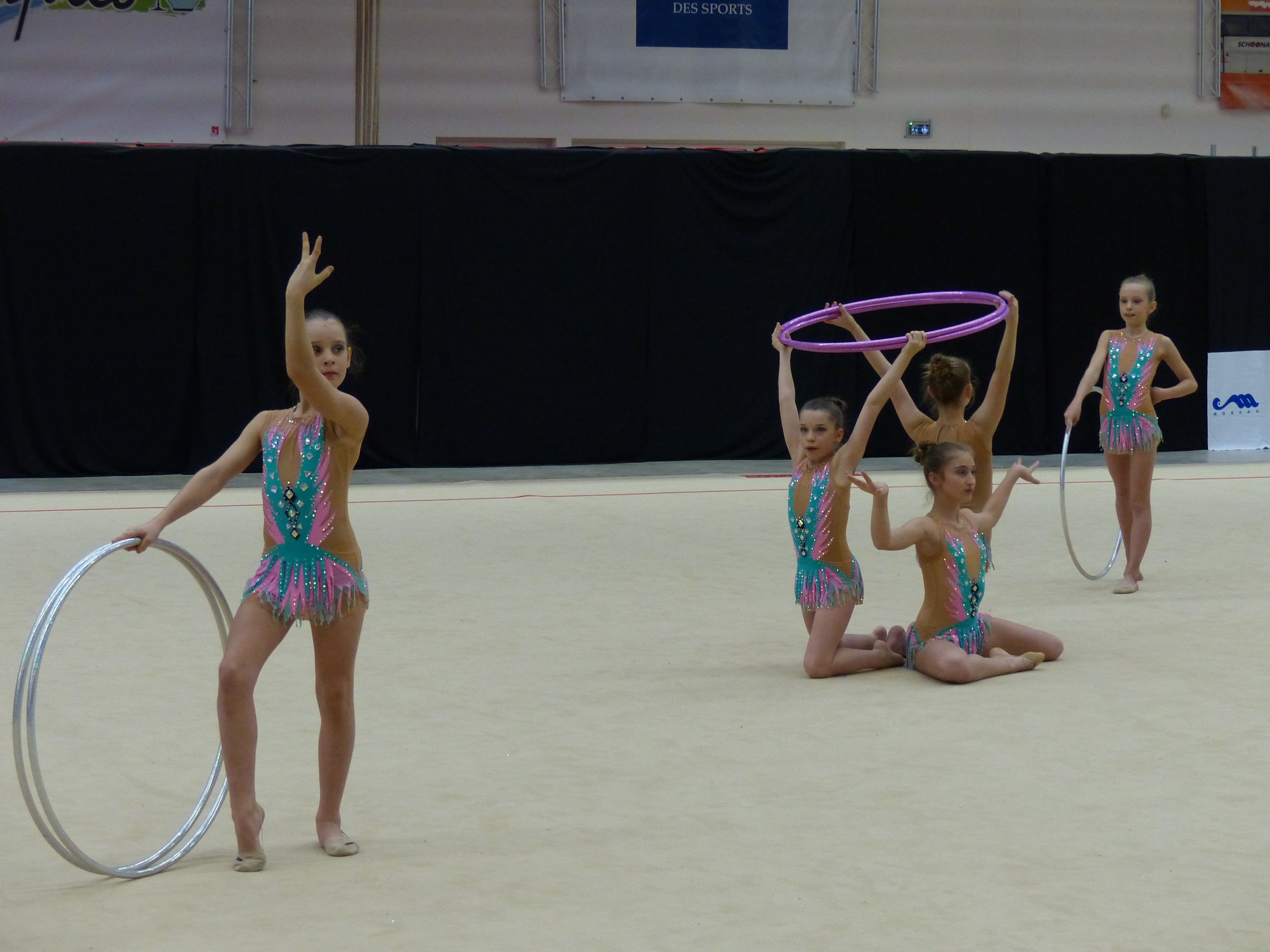 Championnat départemental de Gymnastique Rythmique 9 février à domicile