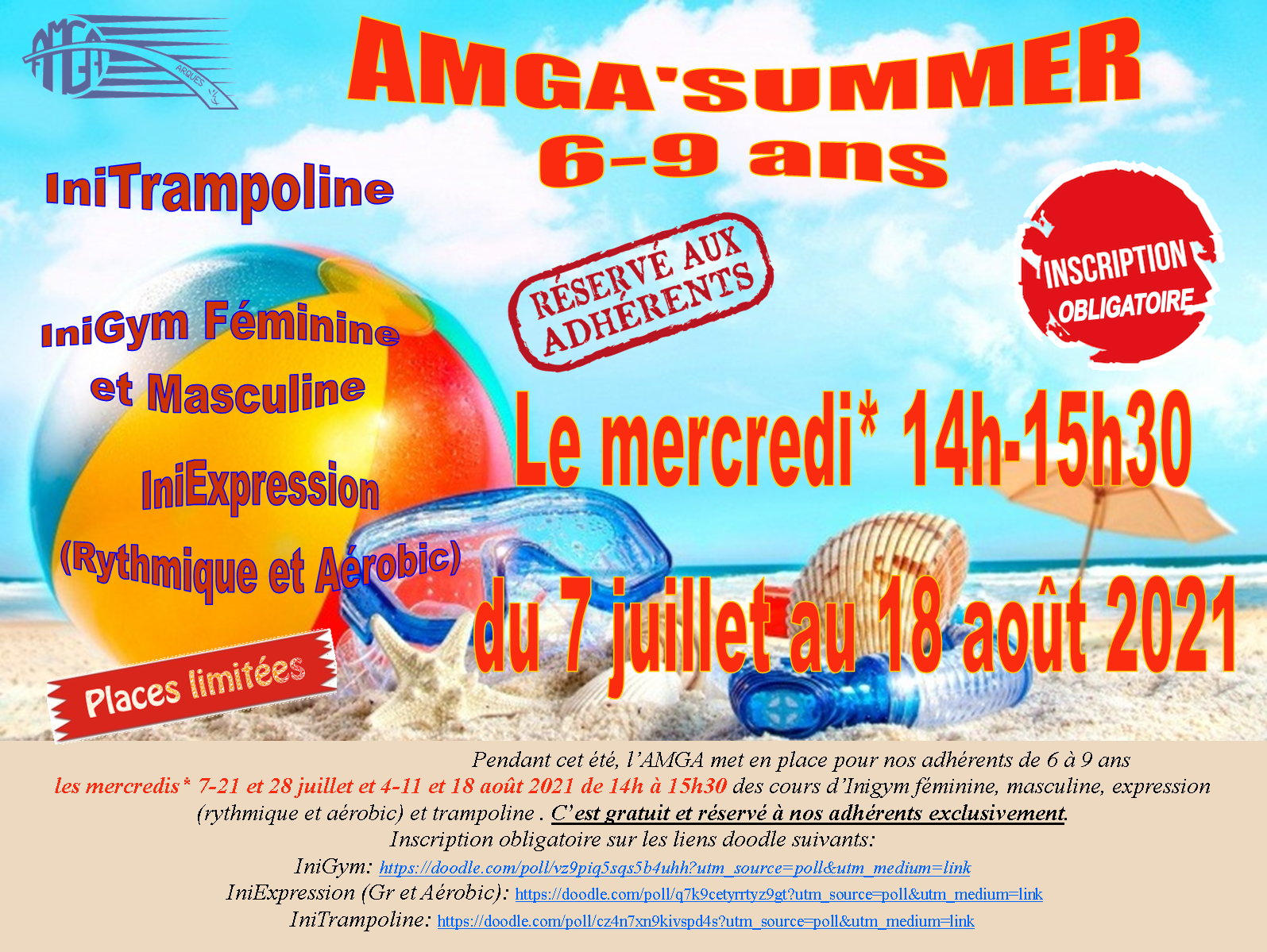 AMGA'Summer 6-9 ans