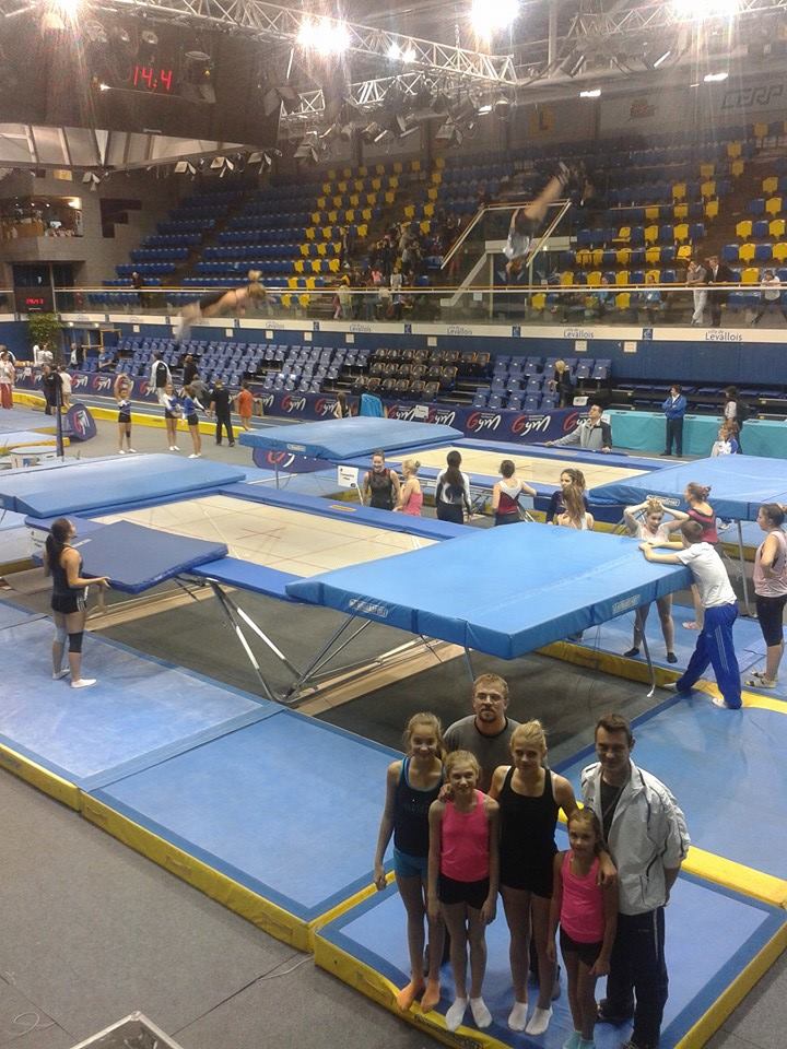 Résultats des DN trampoline à Levallois