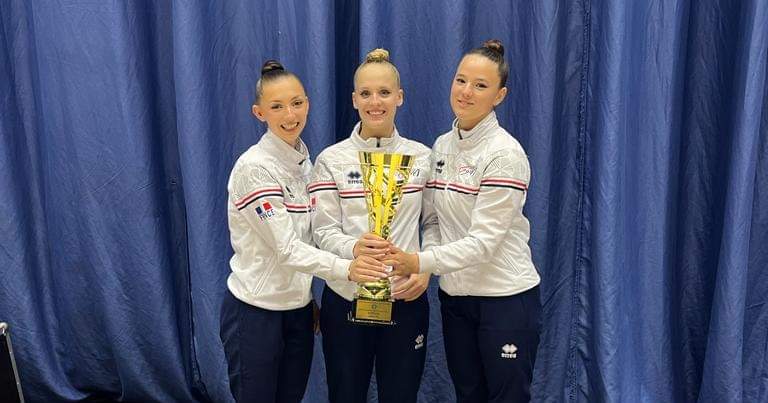 Gymnastique Aérobic : Maëlys vainqueur de la coupe du monde !!