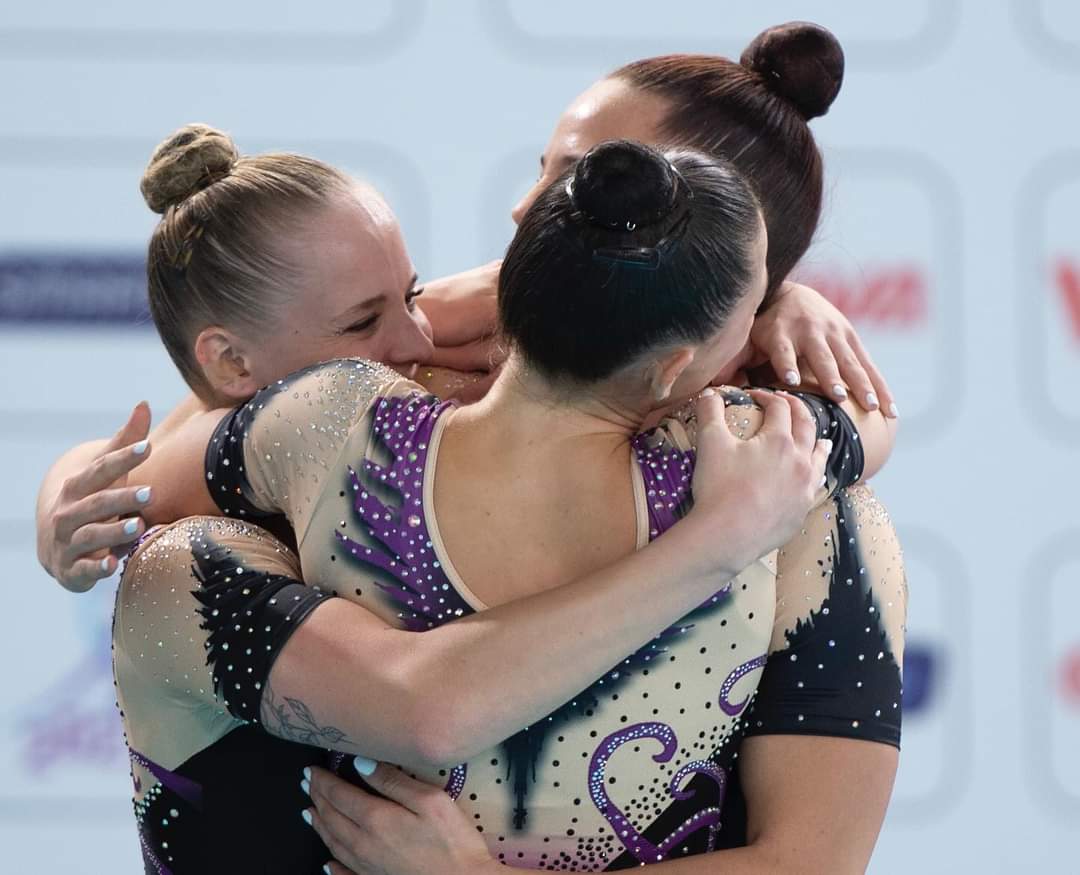 Trois médailles aux Championnats d'Europe de Gymnastique Aérobic pour nos Arquoises !!