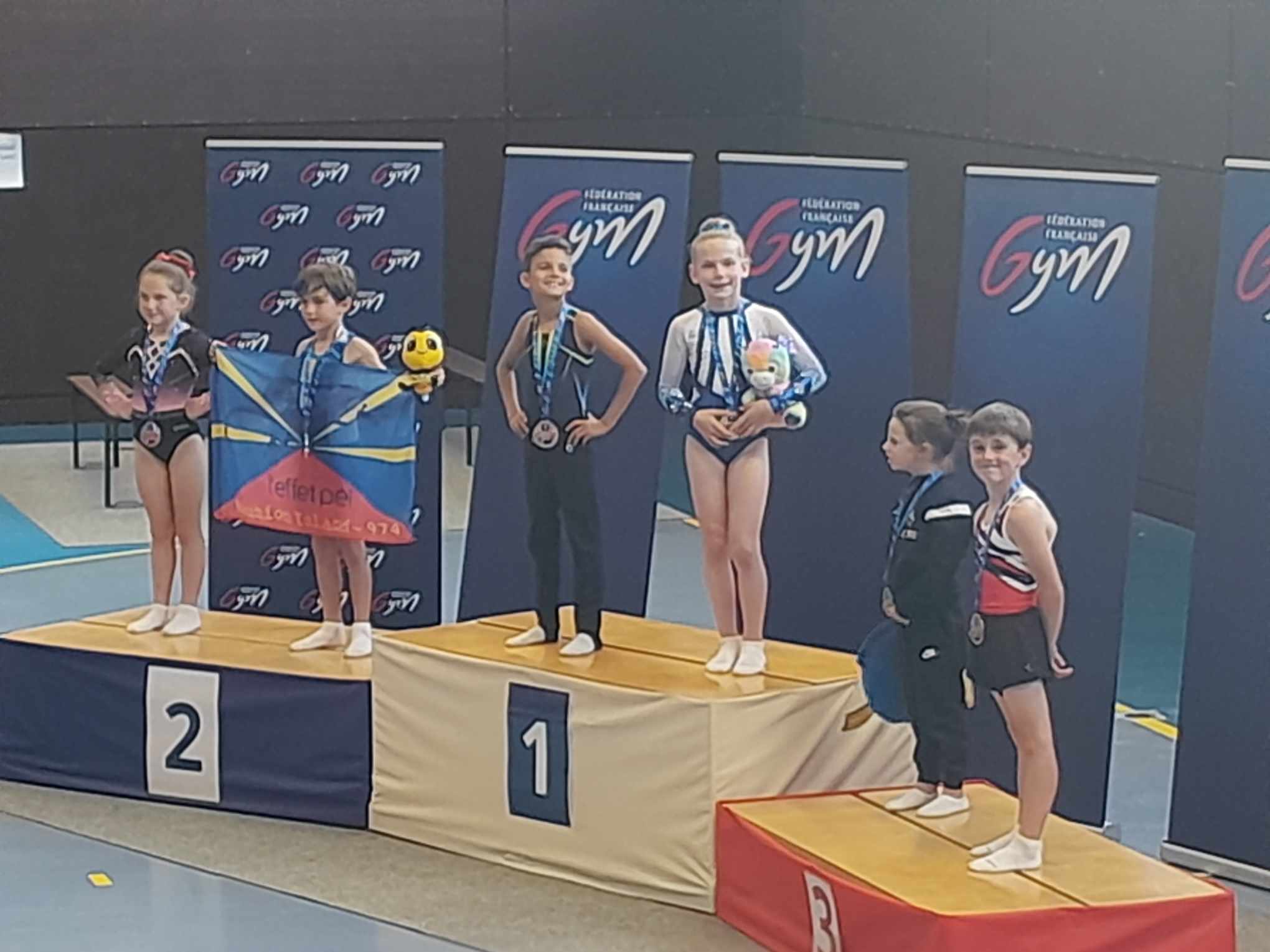 TRAMPOLINE : 4 ARQUOIS MEDAILLES AU TROPHEE FEDERAL