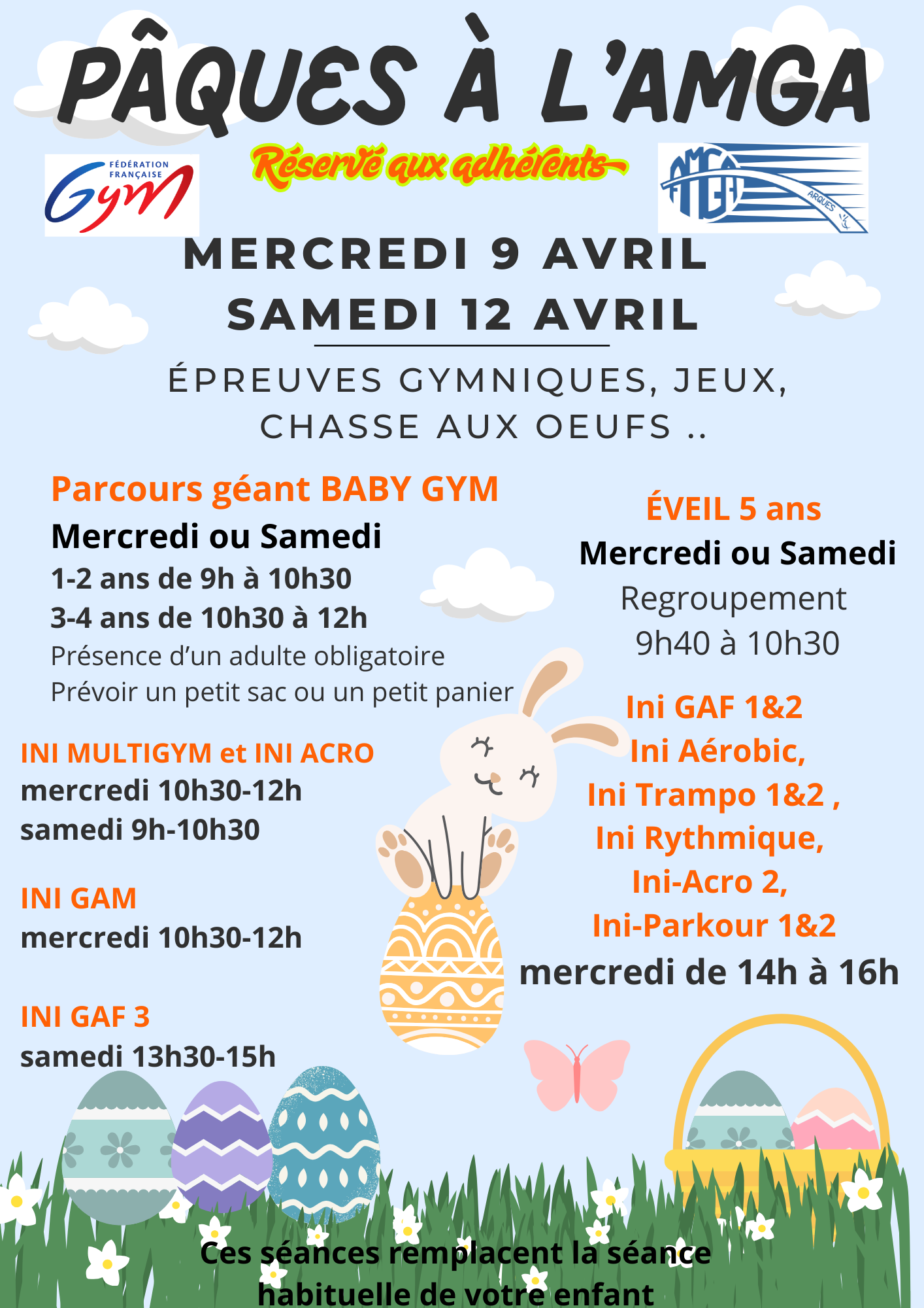 Pâques à l'AMGA