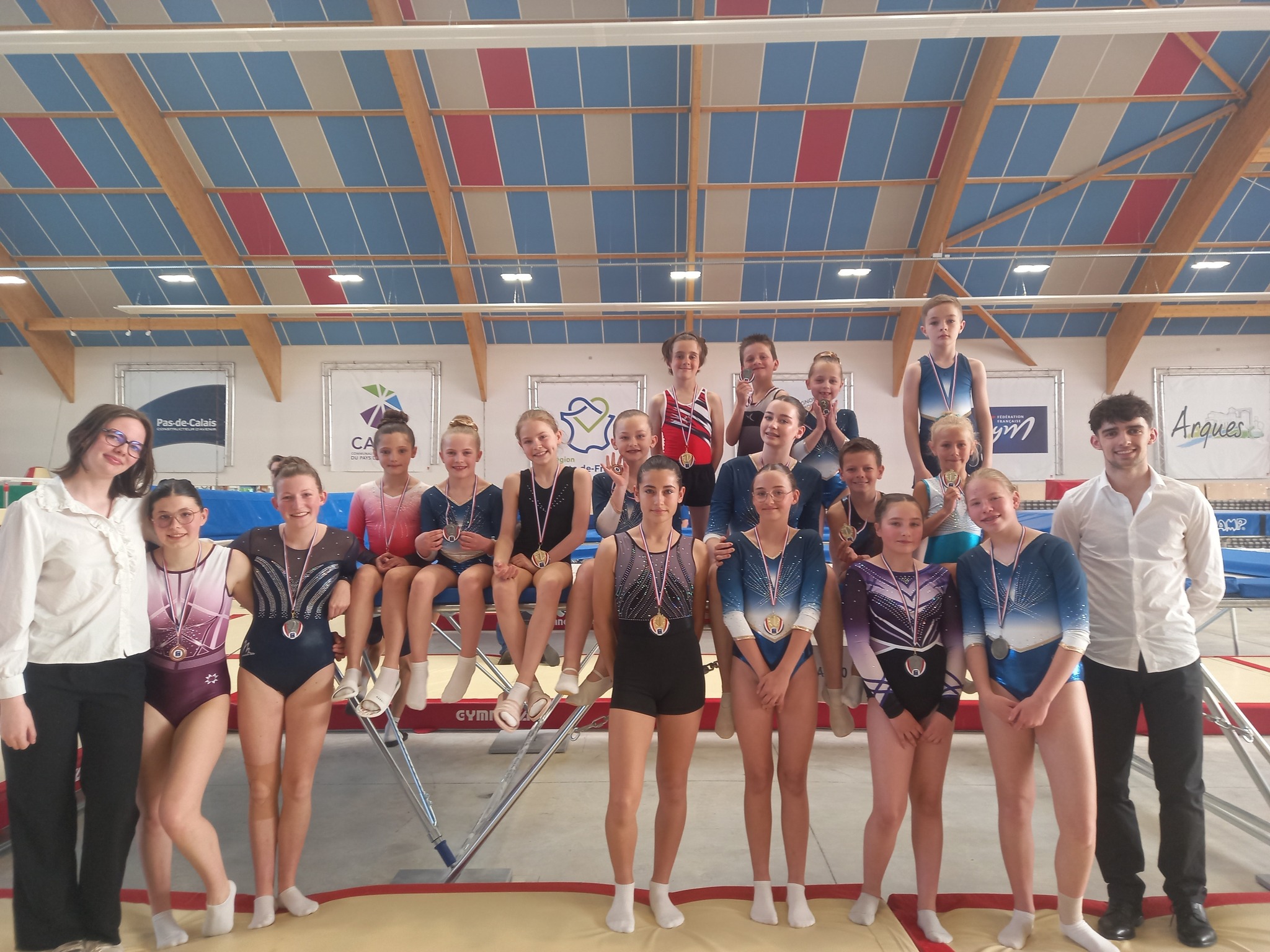 SELECTIVE 4 ET FINALE REGIONALE FEDERALE NOMBREUSES MEDAILLES ARQUOISES