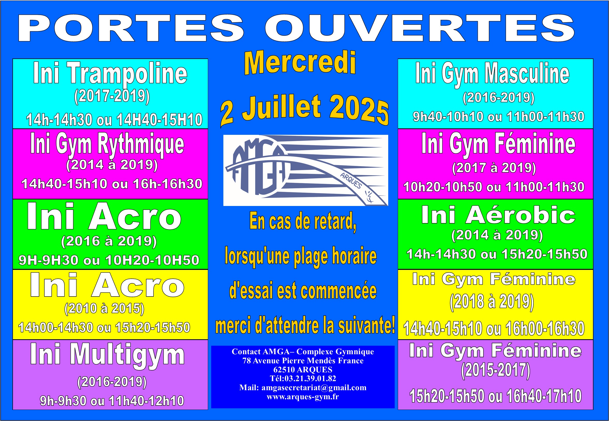 Pour les 6-15ans le mercredi