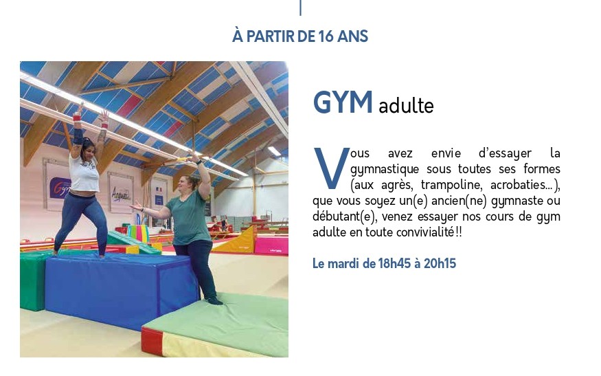 Planning Gym Adulte