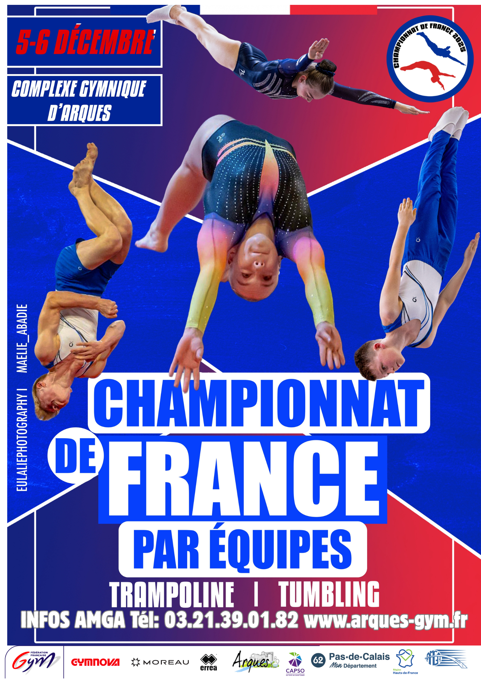 ARQUES: Championnat de France par équipe TR-TU 5&6 décembre 2025