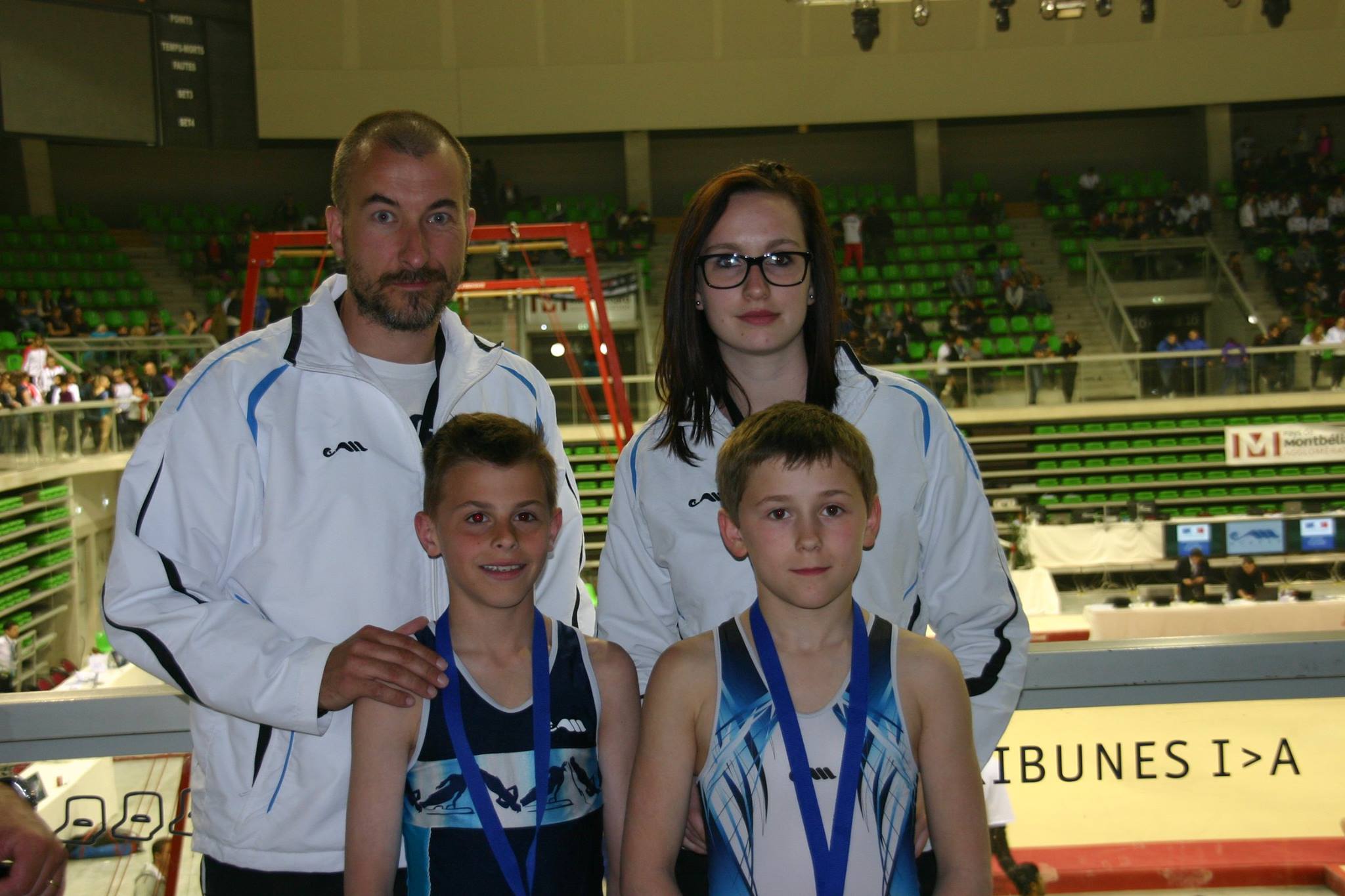 Championnats de France de gymnastique artistique masculine et féminine individuelle à Montbéliard