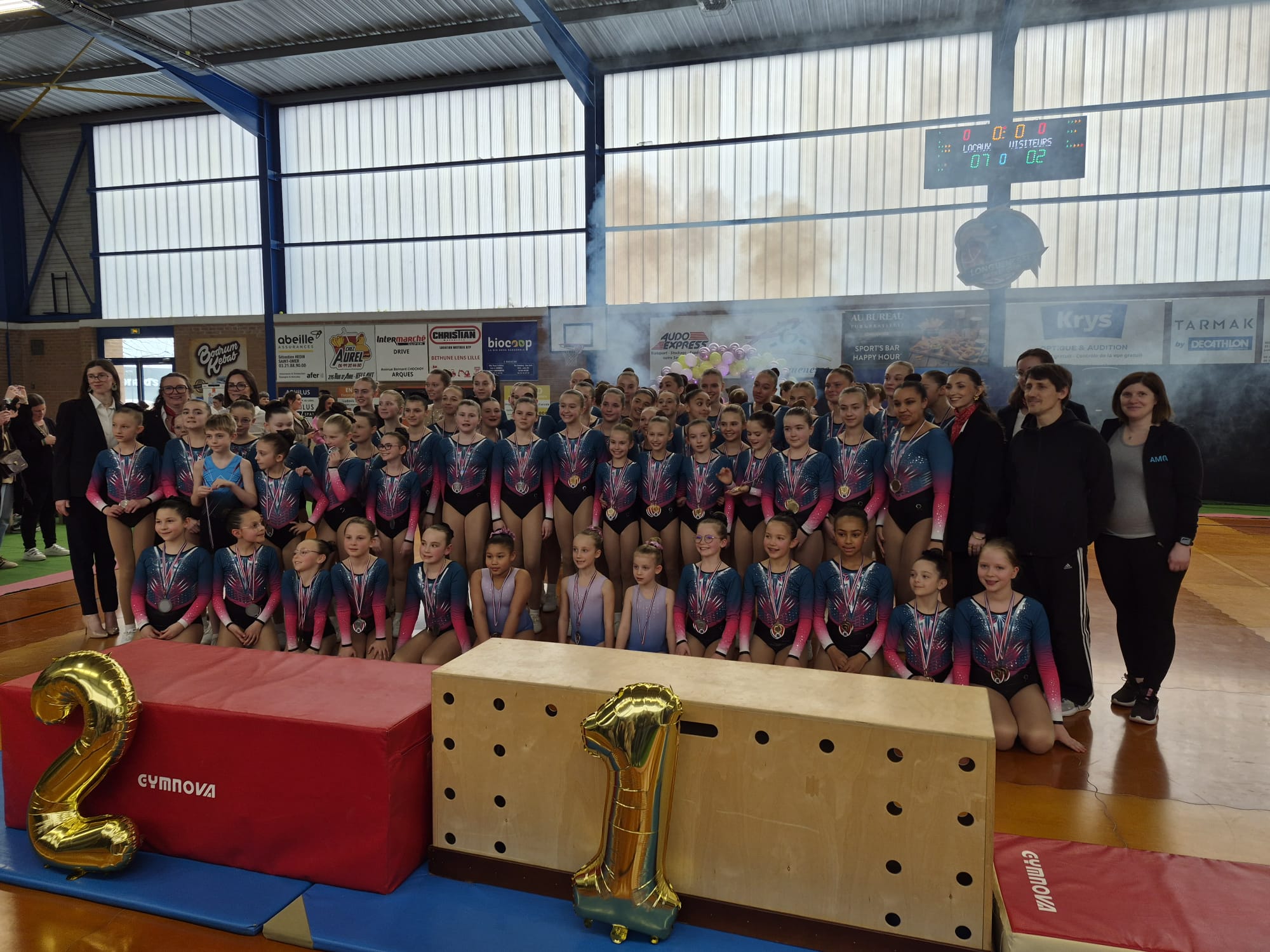 36 podiums lors de la 2ème compétition AERO pour l’AMGA !!!