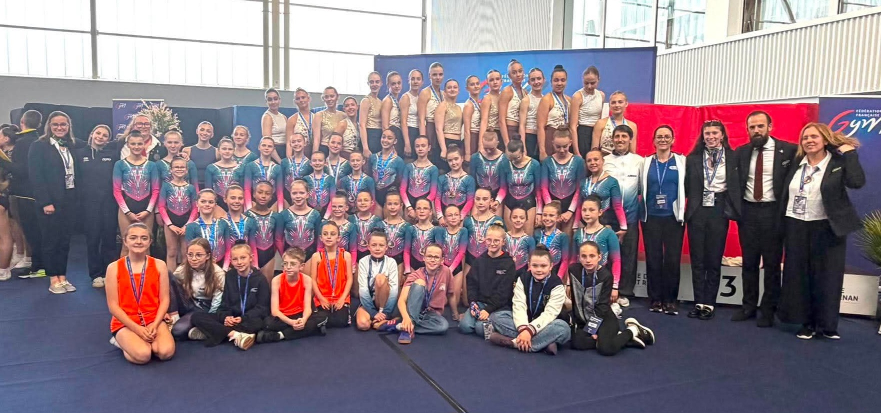 Championnats de France Aérobic 2026 : l’AMGA brille à Saint-Renan avec 17 médailles !
