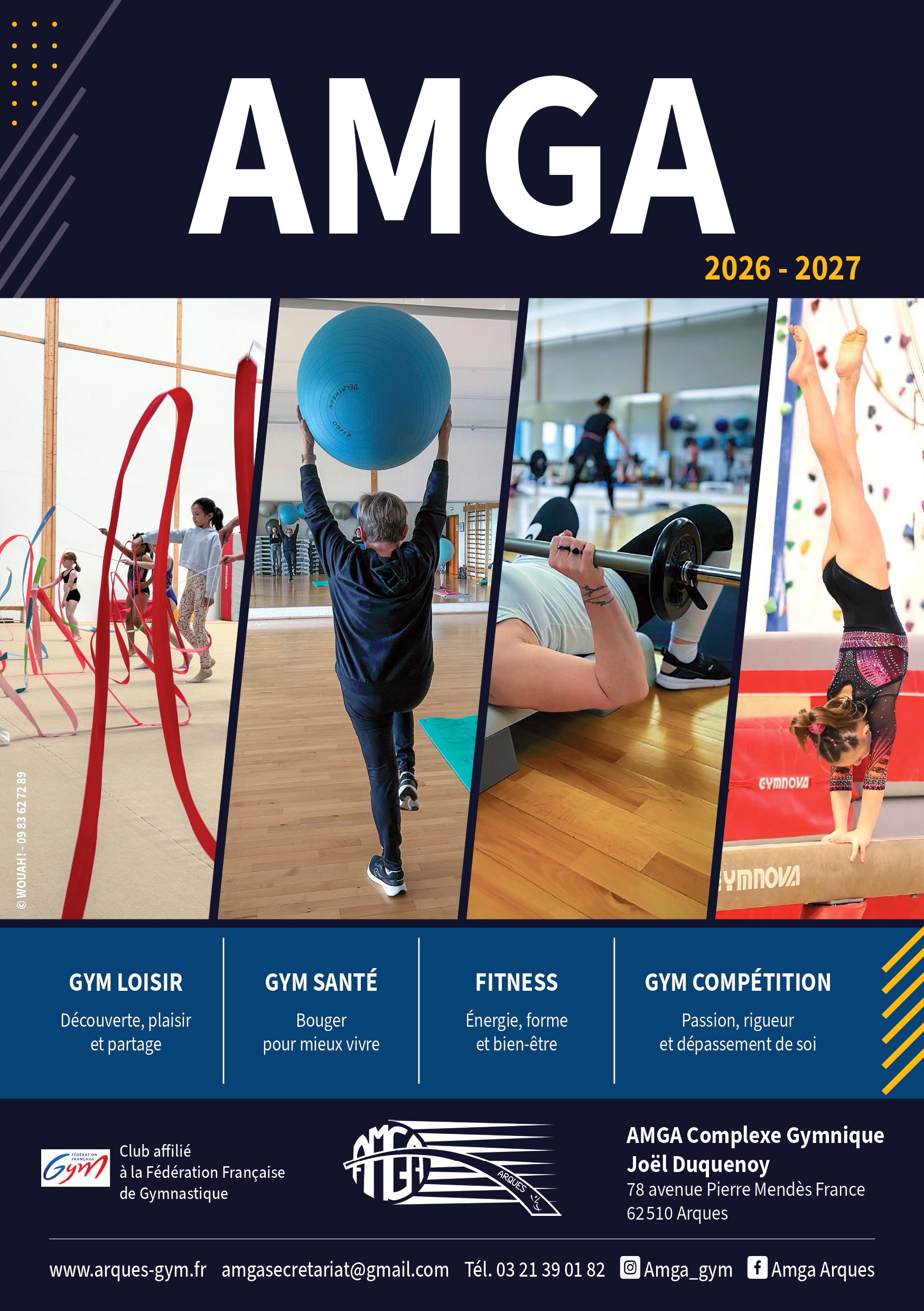 AMGA 2026/2027: INSCRIPTIONS