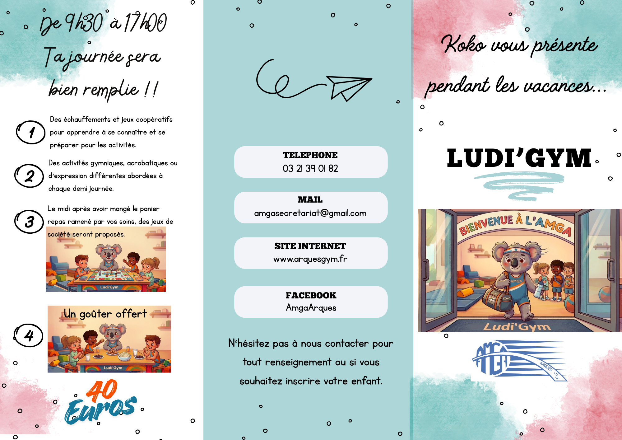 Nouveauté le Ludi'Gym: Mardi 20 octobre 2026