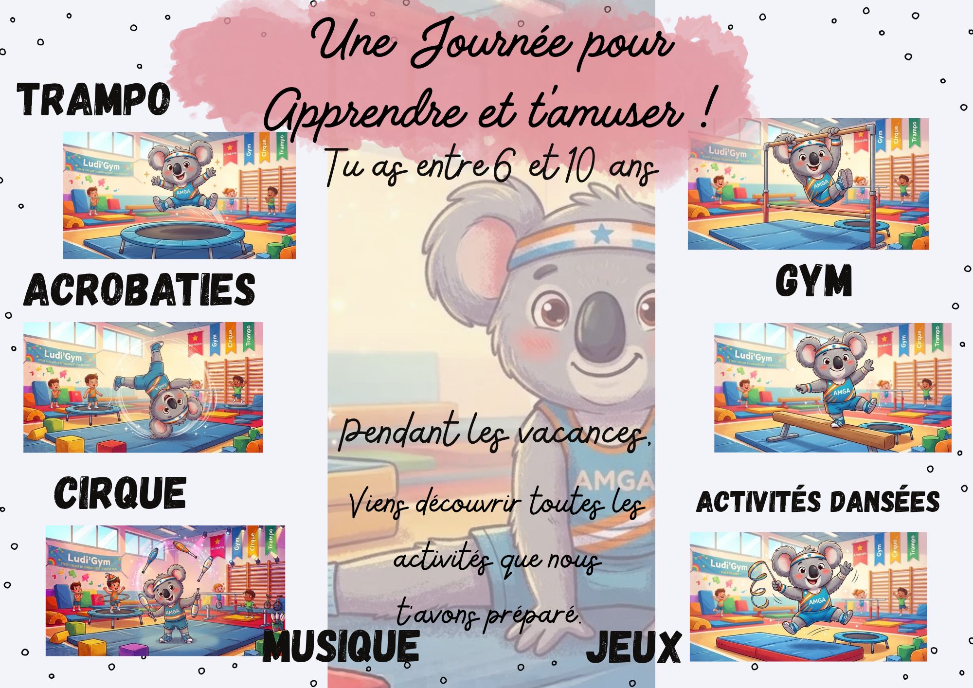 Nouveauté le Ludi'Gym: Mardi 20 octobre 2026