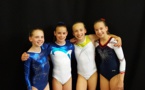 Championnats de France Individuelles à AUXERRE: Des résultats encourageants pour les 4 jeunes gymnastes Arquoises !!!