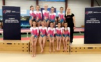 2 podiums pour les 2 équipes féminines de l’AMGA en Fédéral B 10-11 ans