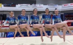 5 gymnastes de la section sportive GAF au championnat de France par équipe