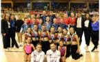 10 médailles d'or pour cette 25ème participation aux championnats de France de Gymnastique Aérobic