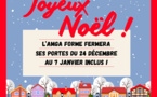 Fermeture vacances de Noël 🎄🎅