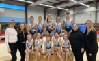 Pluie de Médailles pour l'AMGA en Gymnastique Féminine catégorie Fédérale B