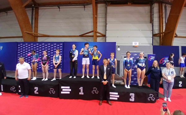 TRAMPOLINE : CHAMPIONNATS DE FRANCE QUATRE NOUVELLES MEDAILLES ARQUOISES