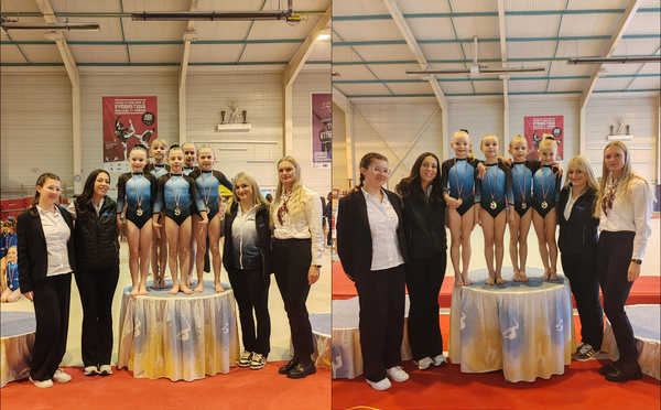 AMGA GAF: 2 titres de Championnes Interdépartementales par équipe