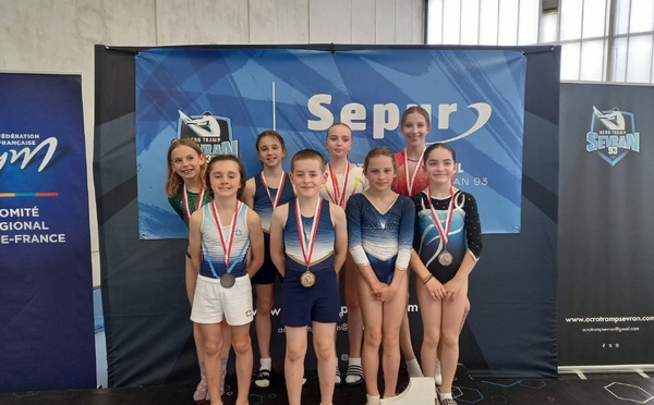 TRAMPOLINE : SELECTIVE 4 DOUZE PODIUMS ARQUOIS