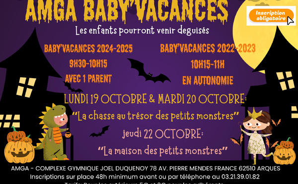 AMGA GYM VACANCES